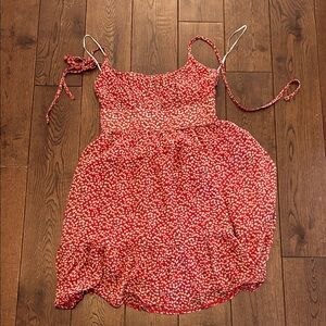Princess Polly Red Floral Dress